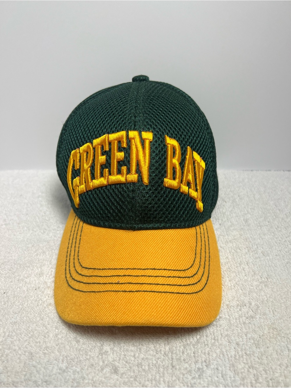 Vintage Green Bay Packers Mesh Snapback Mens Hat USA Headwear 1921 NFL Cap